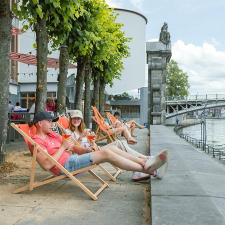 Penthouse Guiza Apartment Namur Bagian luar foto