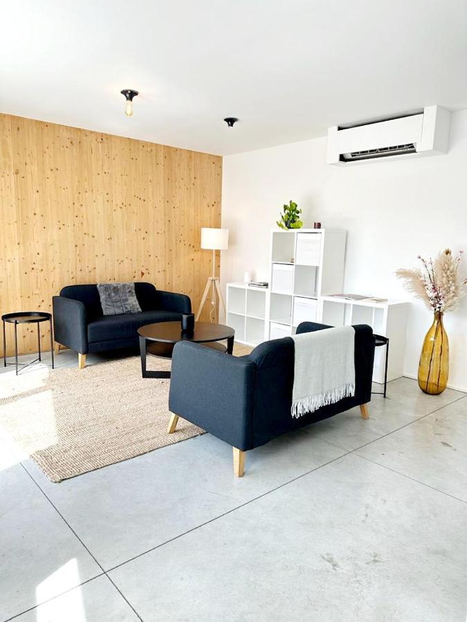 Penthouse Guiza Apartment Namur Bagian luar foto